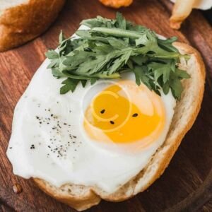 Sunny side toast