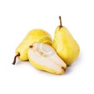 Yellow Bartlett pears