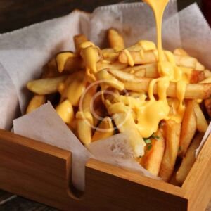 Cheese loaded fries