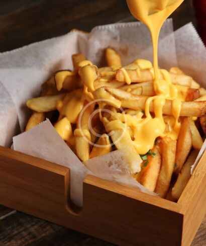 Cheese loaded fries