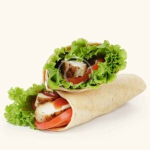 Grilled chicken wrap