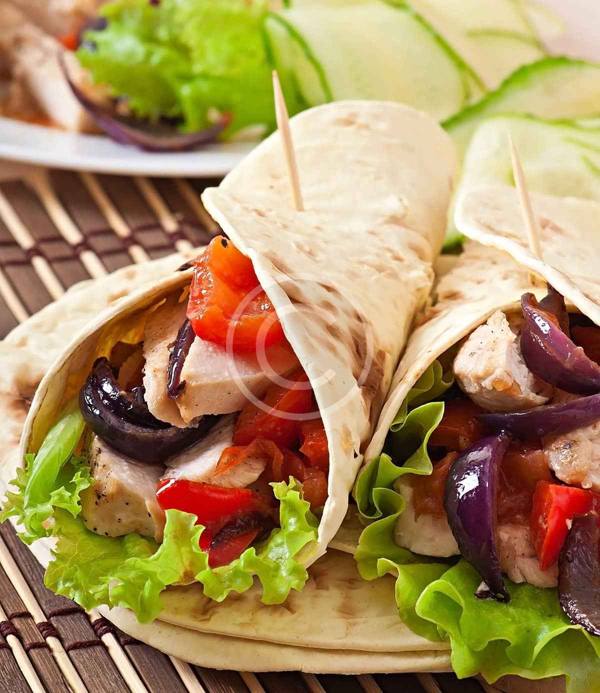 Grilled chicken wrap - Image 2